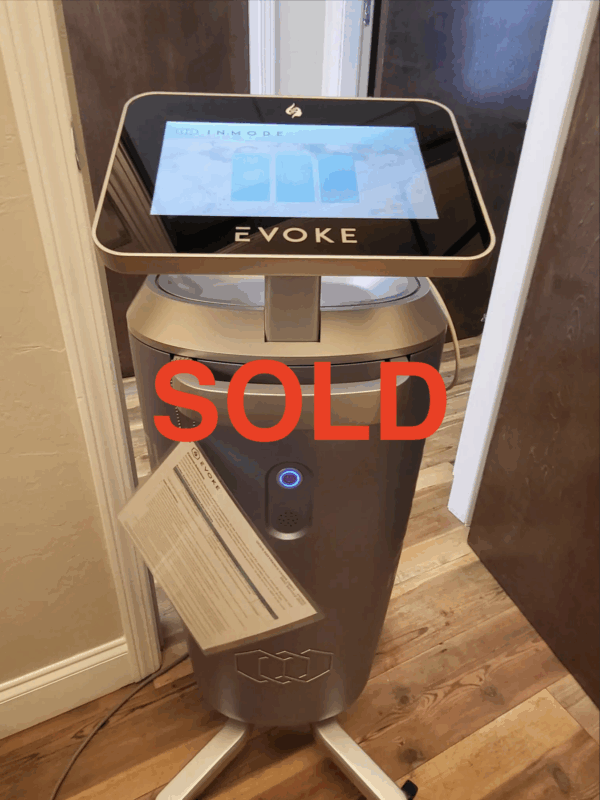 2020 InMode Evoke EmFace - Up to 30 Watts - RF Cheek & Chin Remodeling - No Consumables Needed - INCLUDES INMODE SERVICE SUPPORT (km/ros-gs)x